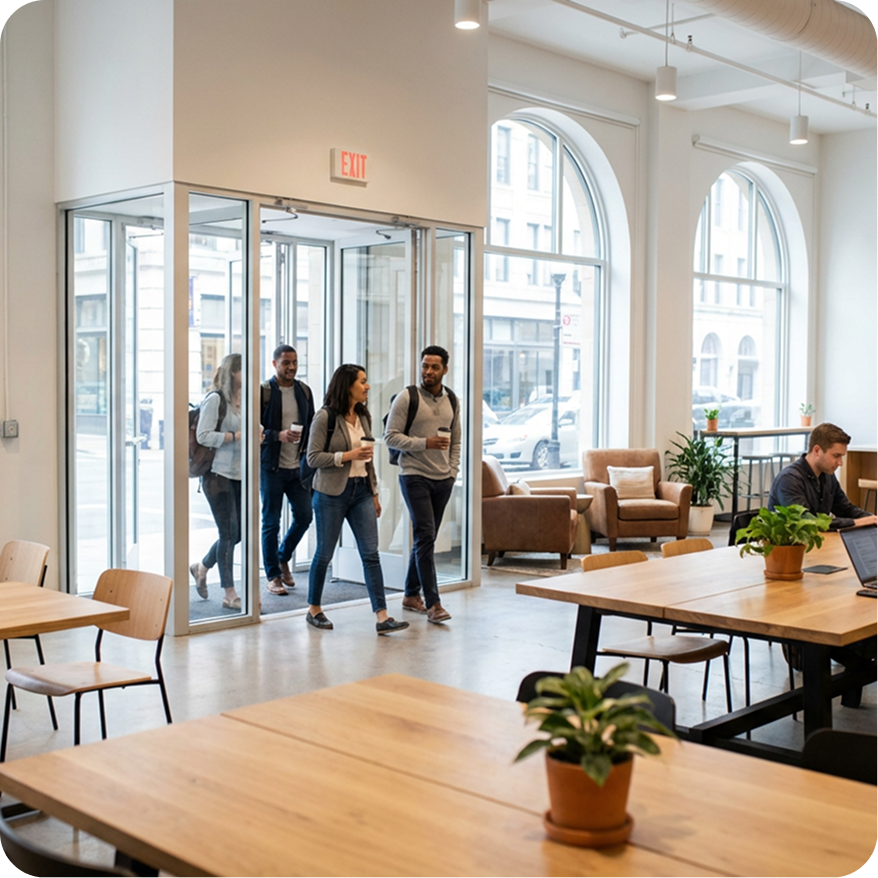 Entrance hall sensors