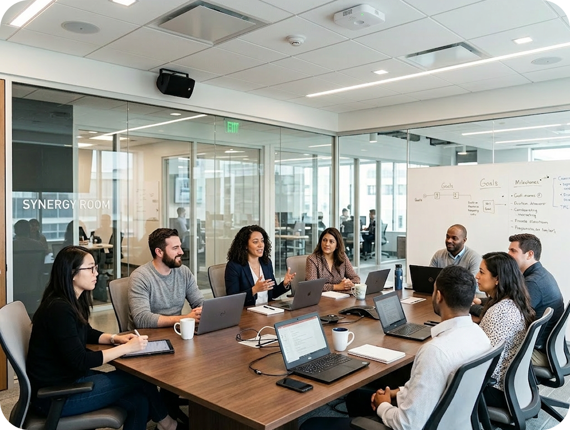 Meeting Room with sensor