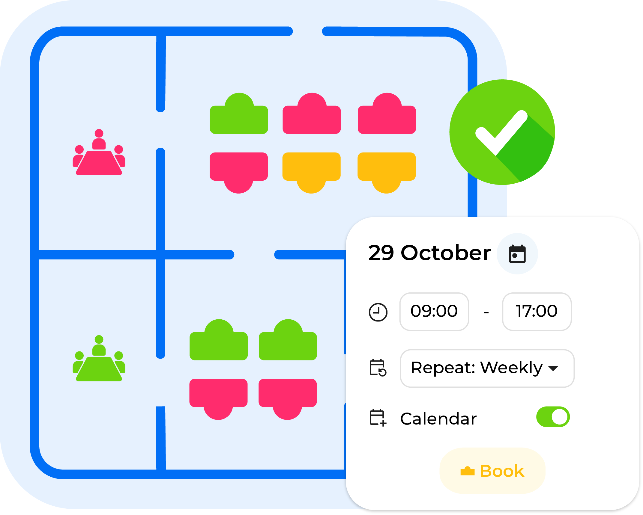 Desk sharing tool