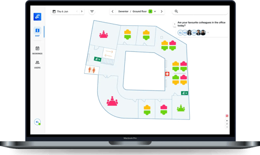 Arbeitstag selbst gestalten dank Shared Desk Software