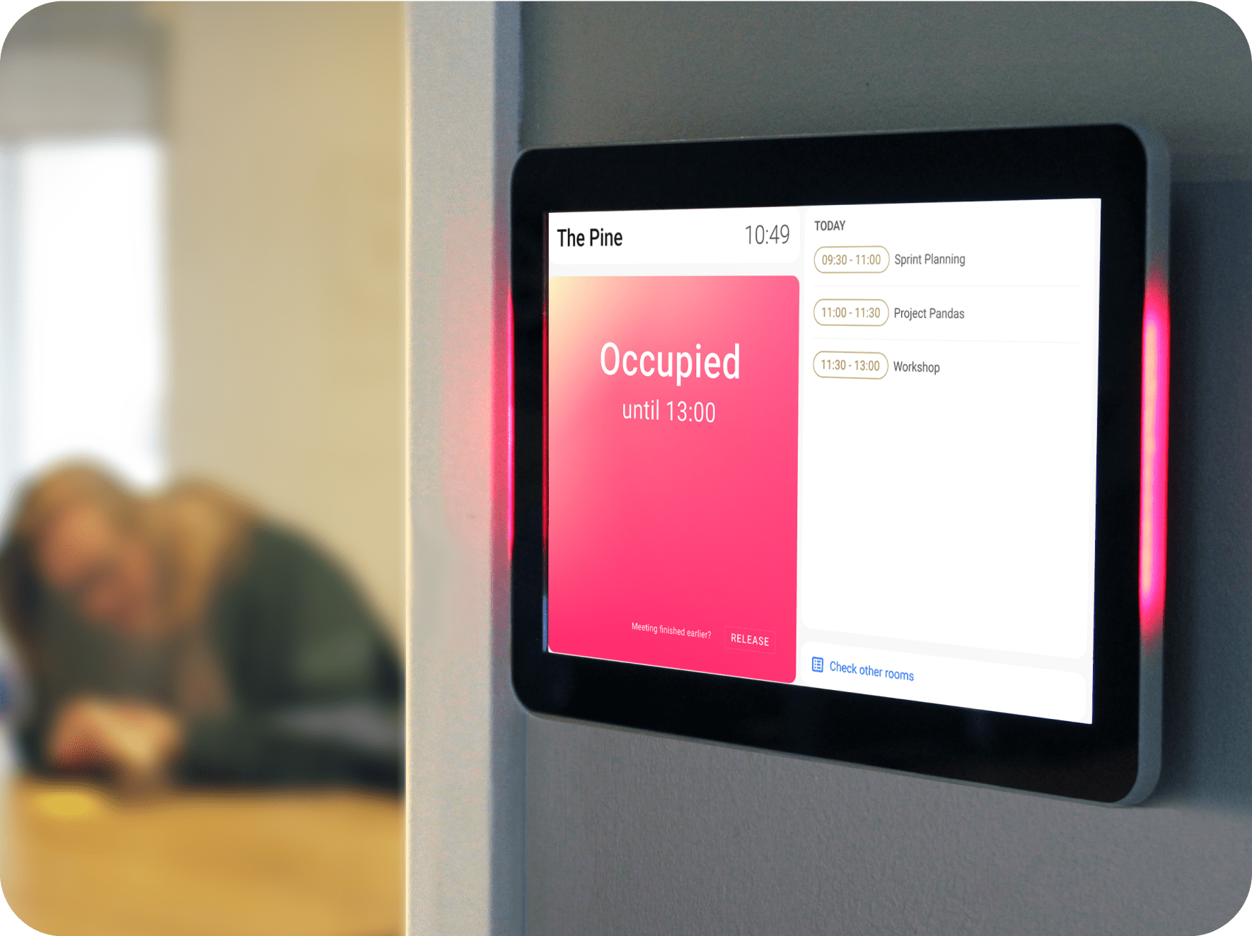 Meeting Room Display Software